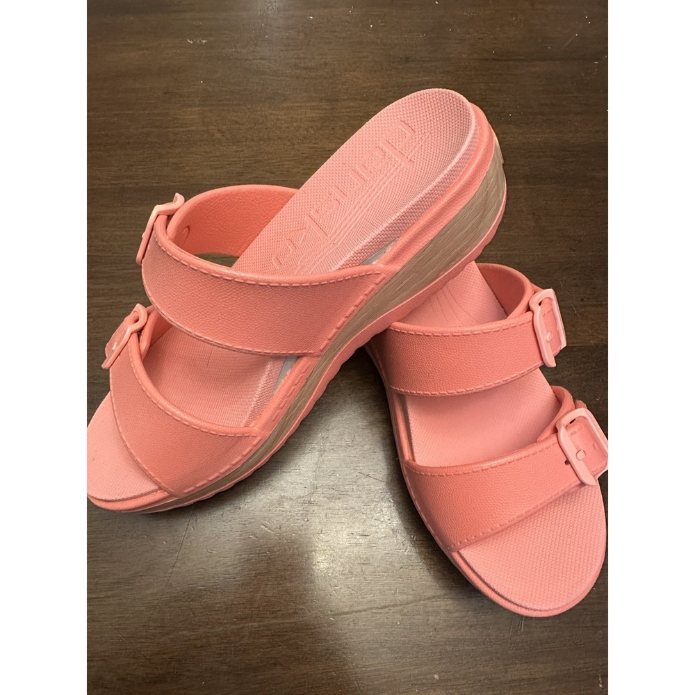Dansko Kandi Eva Sandal Women's 40 US 9.5-10 pink Slide Mule Summer Comfort